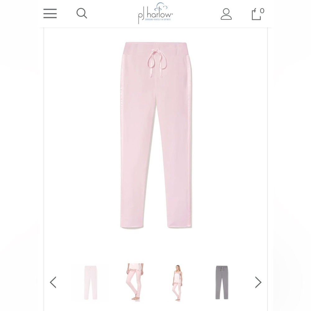 PJ Harlow Tatum Legging, Cloudy Pink, Size Large (10-12)